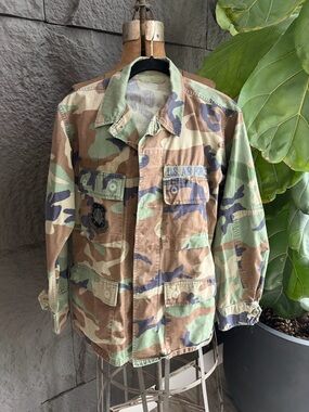 US Air Force Woodland Camo Utility Jacket